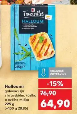 Kaufland Halloumi nabídka