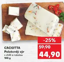 Kaufland Caciotta nabídka