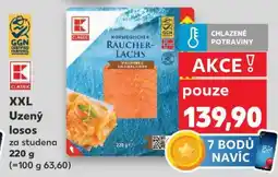Kaufland XXL Uzený losos za studena nabídka