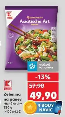 Kaufland Zelenina na pánev nabídka