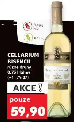Kaufland Cellarium Bisencii nabídka
