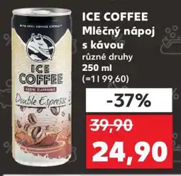 Kaufland ICE COFFEE nabídka
