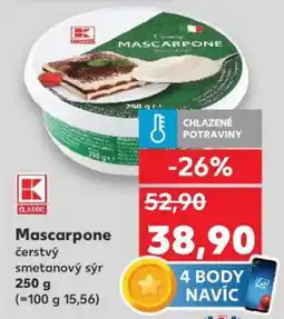 Kaufland Mascarpone nabídka