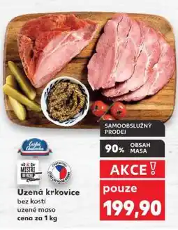 Kaufland Uzená krkovice nabídka