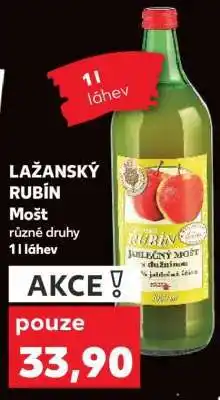 Kaufland LAŽANSKÝ RUBÍN Mošt nabídka