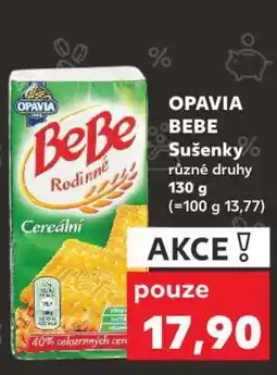 Kaufland OPAVIA BEBE Sušenky nabídka