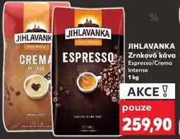 Kaufland JIHLAVANKA Zrnková káva nabídka