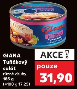 Kaufland Giana Tuňákový salát nabídka
