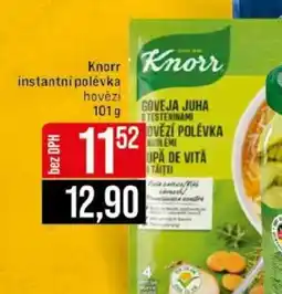 Jip Knorr instantní polévka hovězí 101 g nabídka