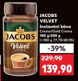 Kaufland Jacobs Velvet nabídka