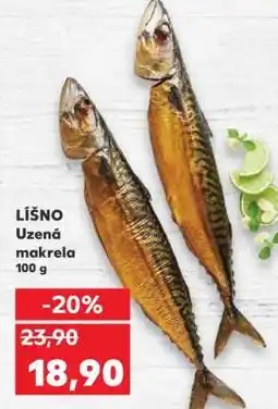 Kaufland LÍŠNO Uzená makrela 100 g nabídka
