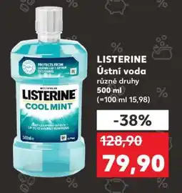 Kaufland Listerine ústní voda nabídka