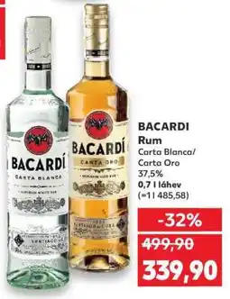 Kaufland BACARDI Rum nabídka
