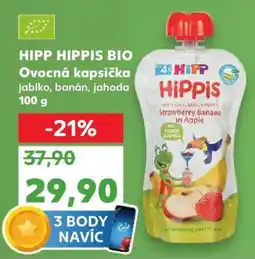 Kaufland HIPP HIPPIS BIO Ovocná kapsička nabídka