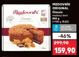 Kaufland Medovník originál Classic nabídka