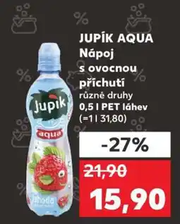 Kaufland Jupík Aqua nabídka