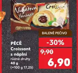 Kaufland PÉCÉ Croissant s náplní nabídka