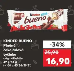 Kaufland KINDER BUENO nabídka