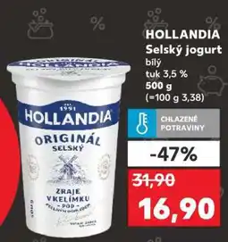 Kaufland Hollandia Selský jogurt nabídka