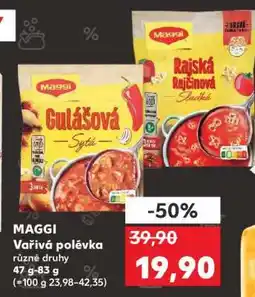Kaufland MAGGI Vařivá polévka nabídka