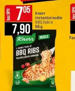 Jip Knorr instantní nudle BBQ žebra nabídka