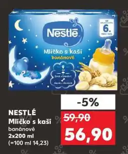 Kaufland NESTLÉ Mlíčko s kaší banánové nabídka