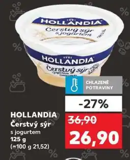 Kaufland HOLLANDIA Čerstvý sýr s jogurtem nabídka
