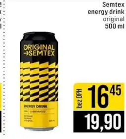 Jip Semtex Energy drink nabídka