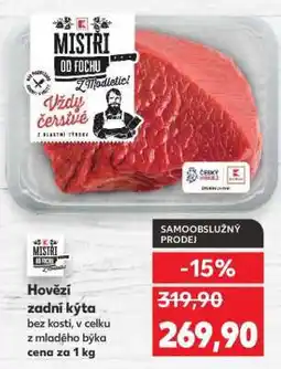 Kaufland Hovězí zadní kýta nabídka