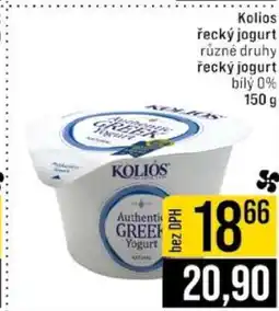 Jip Kolios řecký jogurt nabídka