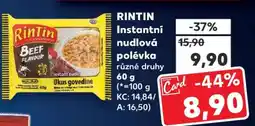 Kaufland RINTIN Instantní nudlová polévka nabídka