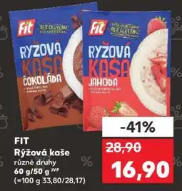 Kaufland FIT Rýžová kaše nabídka