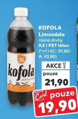 Kaufland KOFOLA Limonáda nabídka