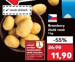 Kaufland Brambory žluté rané nabídka