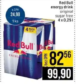 Jip Red Bull energy drink nabídka