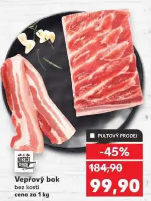 Kaufland Vepřový bok bez kosti nabídka