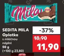 Kaufland Sedita Mila oplatka nabídka