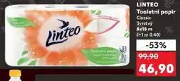 Kaufland Linteo toaletní papír nabídka