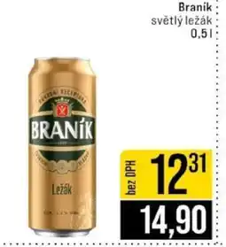 Jip Braník, světlý ležák nabídka