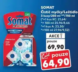 Kaufland SOMAT Čistič myčky/ Leštidlo nabídka