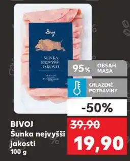 Kaufland BIVOJ Šunka nejvyšší jakosti nabídka