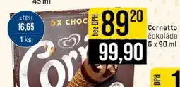 Jip Cornetto čokoláda nabídka