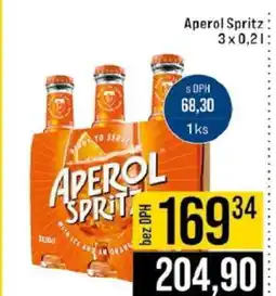 Jip Aperol Spritz nabídka