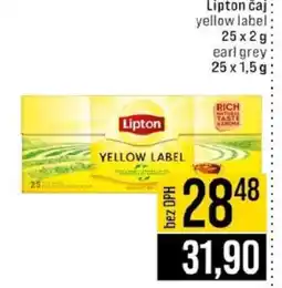 Jip Lipton čaj YELLOW LABEL nabídka
