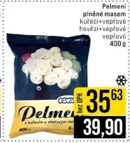 Jip Pelmeni nabídka