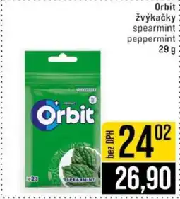 Jip Orbit žvýkačky nabídka