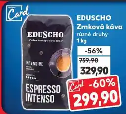 Kaufland EDUSCHO Zrnková káva nabídka
