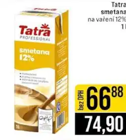 Jip Tatra smetana na vaření 12% nabídka