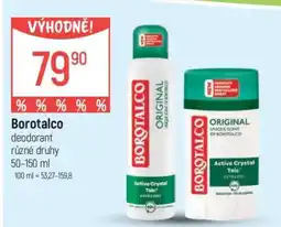 Globus Borotalco deodorant nabídka