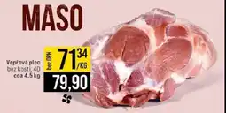 Jip Vepřová plec bez kosti 4D cca 4,5 kg nabídka